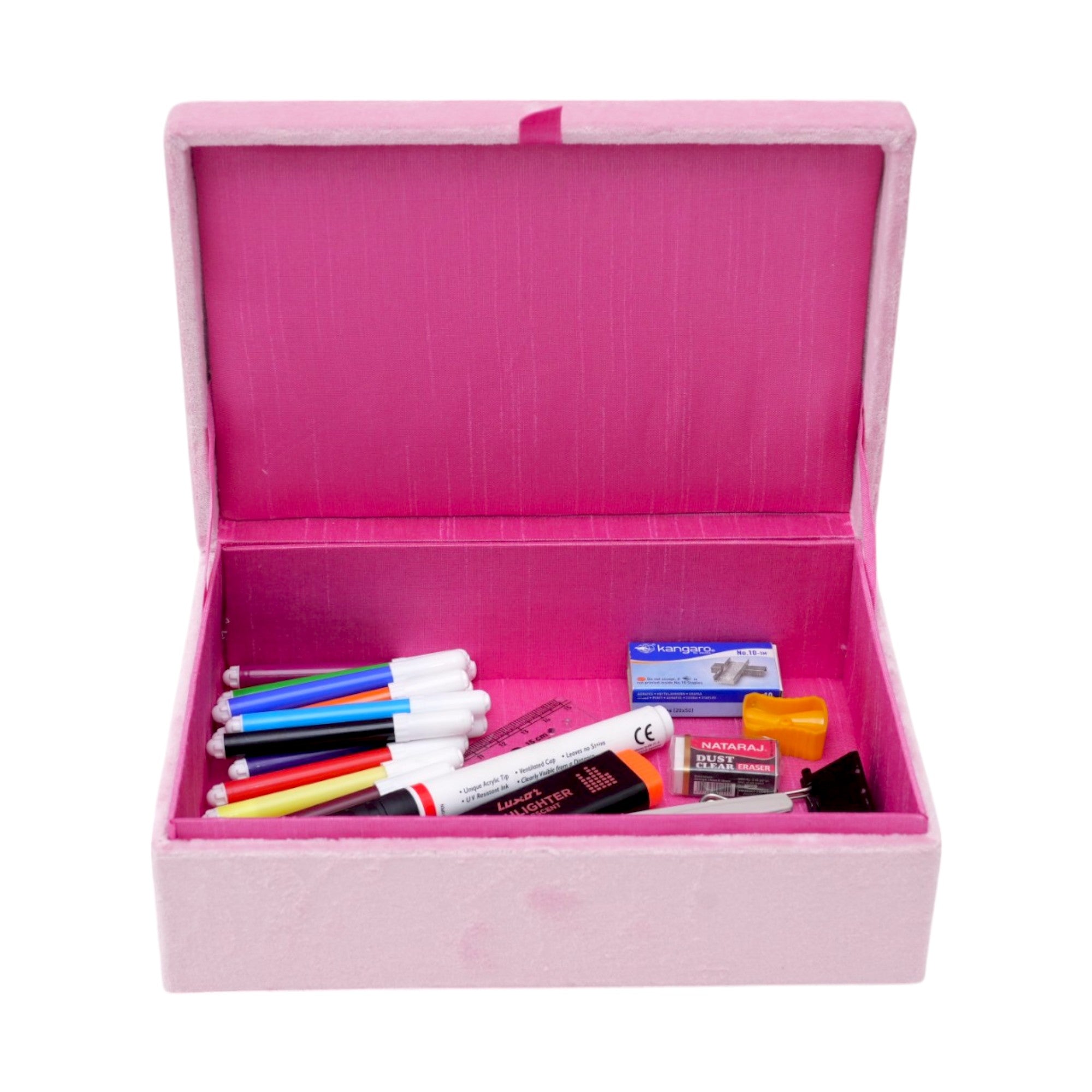 Bow Beaded Stationary Box for Kids